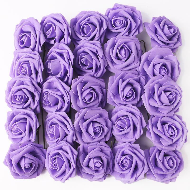 5/10/15/20/25Pcs Artificial Rose Flowers Wedding Decorations Centerpieces Arrangements Party Baby Shower Garden Home Decor Gifts