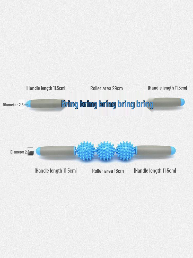 Spiky Ball Muscle Massage Roller: Fascia Release & Relaxation Stick