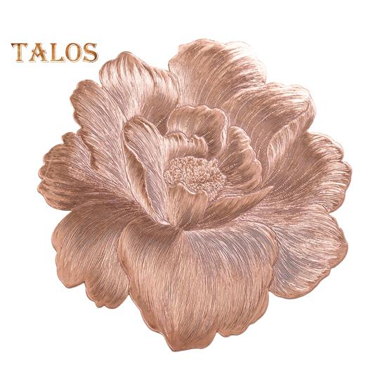 

Цветочный коврик под тарелку, коврик для стола из ПВХ, устойчивый к высоким температурам, нескользящий коврик для обеденного стола, износостойкий защитный коврик для стола