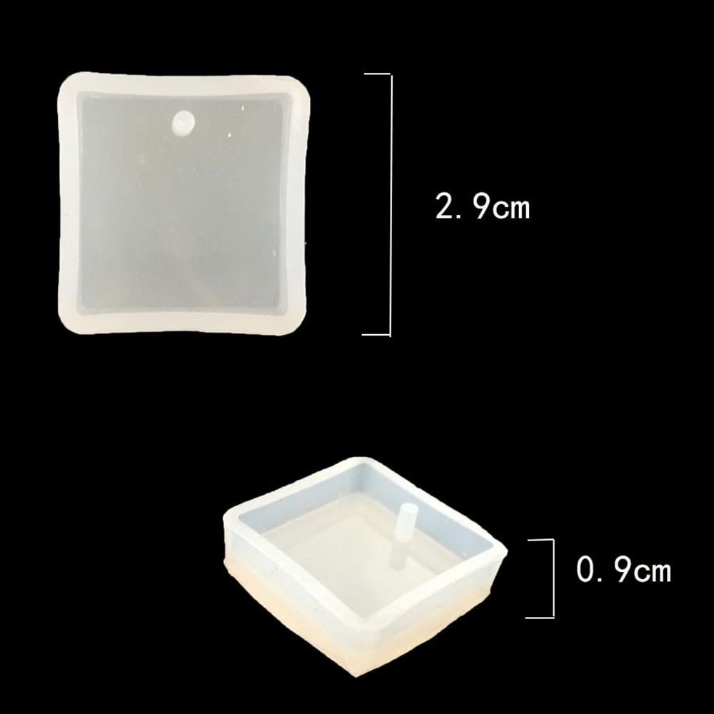 Shaped Round Craft Handmade Silicone Glue DIY Decorative 5pieces/set Mold Mould Tool Jewelry Making