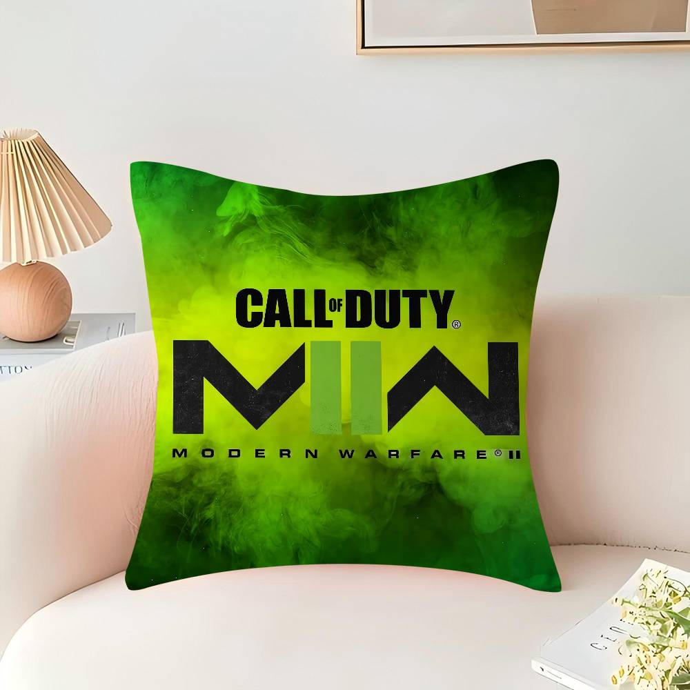 LOGO COD Call-of-duty Cushion Cover Pillow Cover Decor Pillowcase Printed Cushion Case For Couch