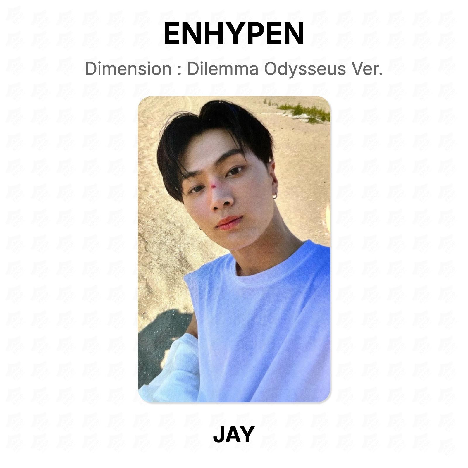 ENHYPEN Dimension : Дилемма Одиссея Вер. Официальная фотокарта JAY