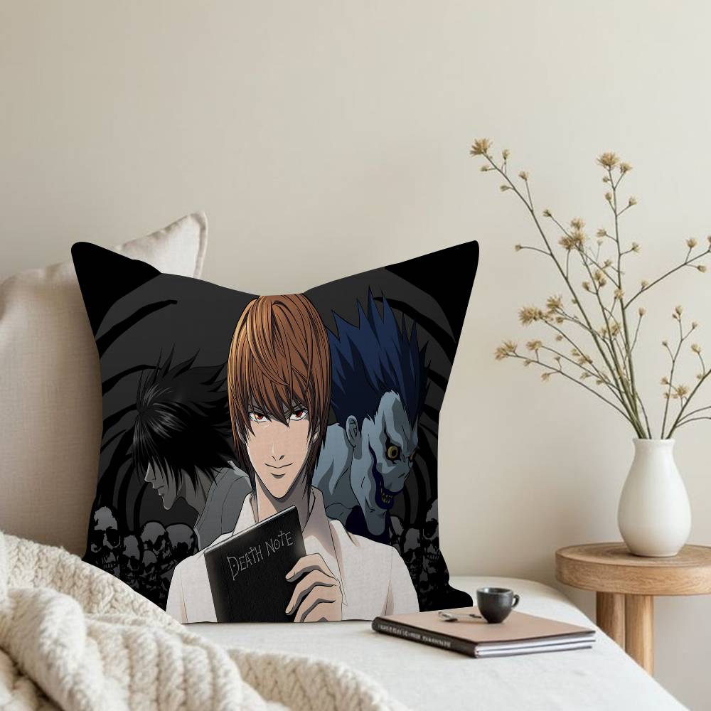 D-Death N-Note Japan Cartoon Anime Pillow Anime Pillow Sofa Bed Head Pillow Cover Cushion Cover Fashion