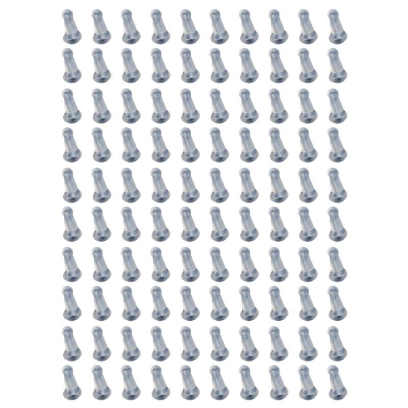 

100Pcs Silicone Earring Backs Replacements for Sensitive Skin Hypoallergenics Earring Stoppers for Droopy Earrings 1