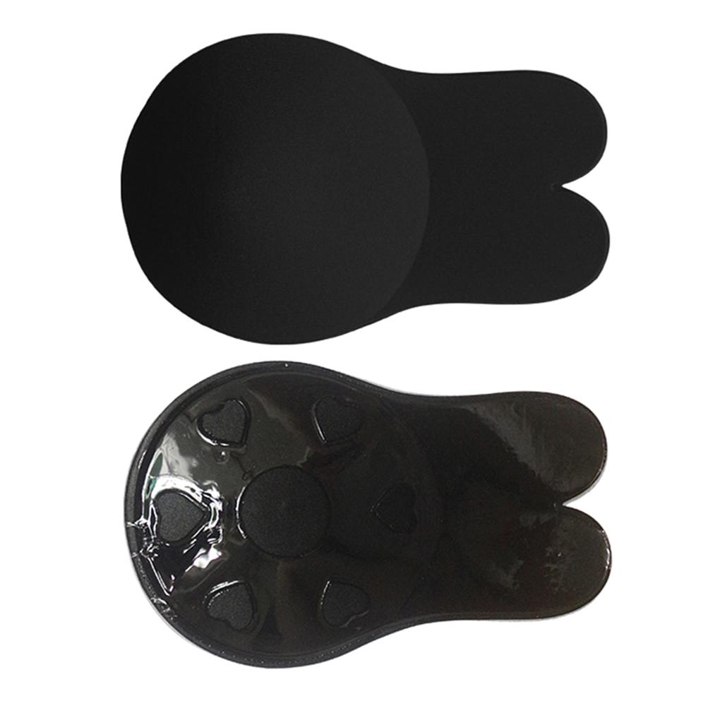 1 Pair Invisible Silicone Breast Lifting Bra Water Drops Invisible Chest Bra Strap Nipples Covers Push Up Shape