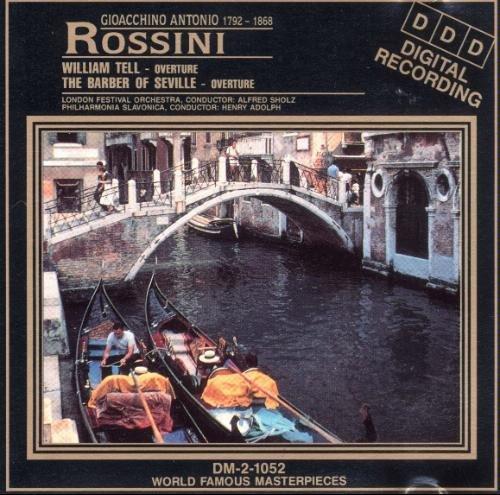 CD ROSSINI - William Tell / Barber of Seville  DM21052 GMS Productions Canada Classical Used