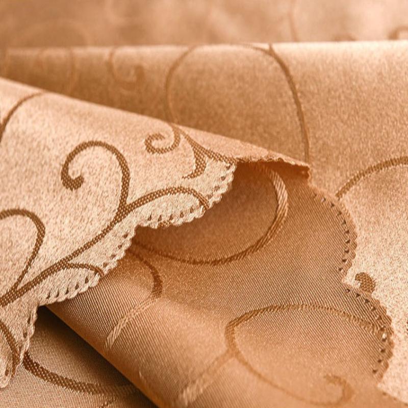 Thickened Circular Tablecloth for Hotel Restaurants Suitable for Parties European Jacquard Solid Color Durable Tablecloth Pad