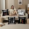 B-British Band RadioheadS Pillow Case Plush Fabric Soft  Pillowcase Double Sided Print   Cushion Cover Throw Pillow Cover