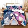 Game Higurashi When They Cry Bedding Set Single Twin Full Queen King Size Bed Set Adult Kid Bedroom Duvetcover Sets Home Textile