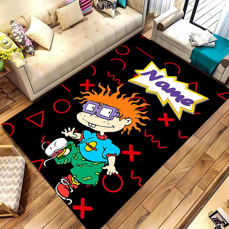 Custom personalization Rugrats Area Rug - Perfect For Kitchen, Bathroom,Laundry Room Decor Large Size Available,Gift All Seasons