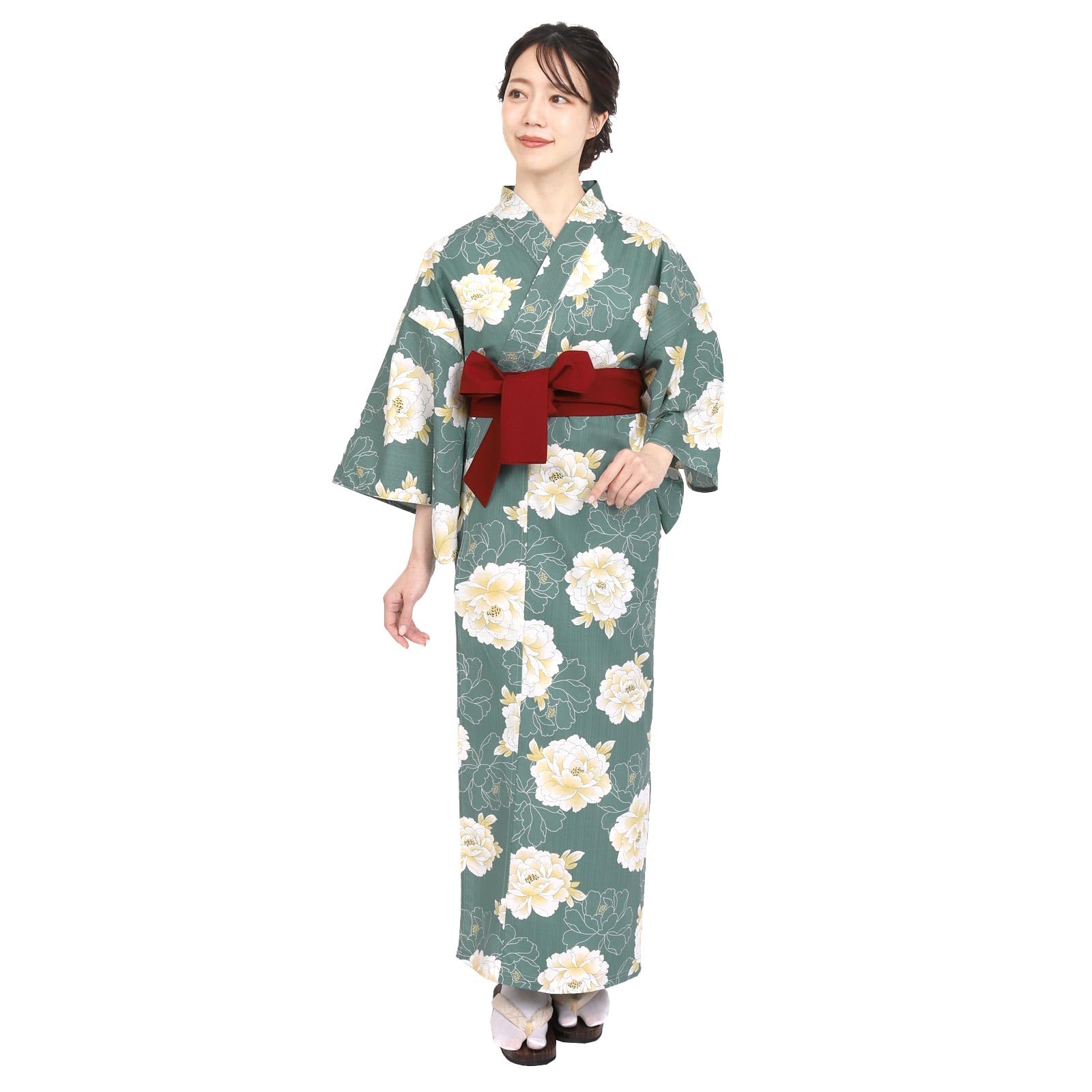 [Fuuka] Ryokan Yukata (Japanese Inn Yukata) - Single Item - Linen Yukata - Women s - Plus Sizes Available - Suitable for Business Use, Sleepwear, Hot