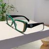 Vintage Cat Eye Glasses Women  New Fashion Multicolor Rim Eyewear Trendy Stylish Design Non-prescription Eyeglasses