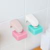 Magnetic Soap Dispenser No Punching Draining Soap Box, Suction Cup Home Creative Bathroom Wall Mounted Soap Holder