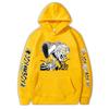 One Piece Luffy Five-Speed Print Long Sleeve Hoodie