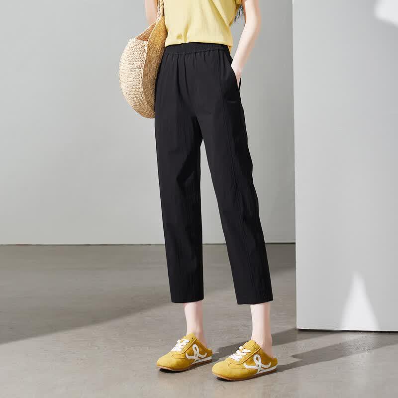 

SOFSIL Women s High-Waist Slim-Leg Casual Pants 27/M