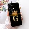 For Tecno Camon 50 4G Case CN5 Luxury Crown Letters Cover Soft TPU Phone Case For Tecno Camon 50 Pro 4G CN5c Camon50 Fundas Bags