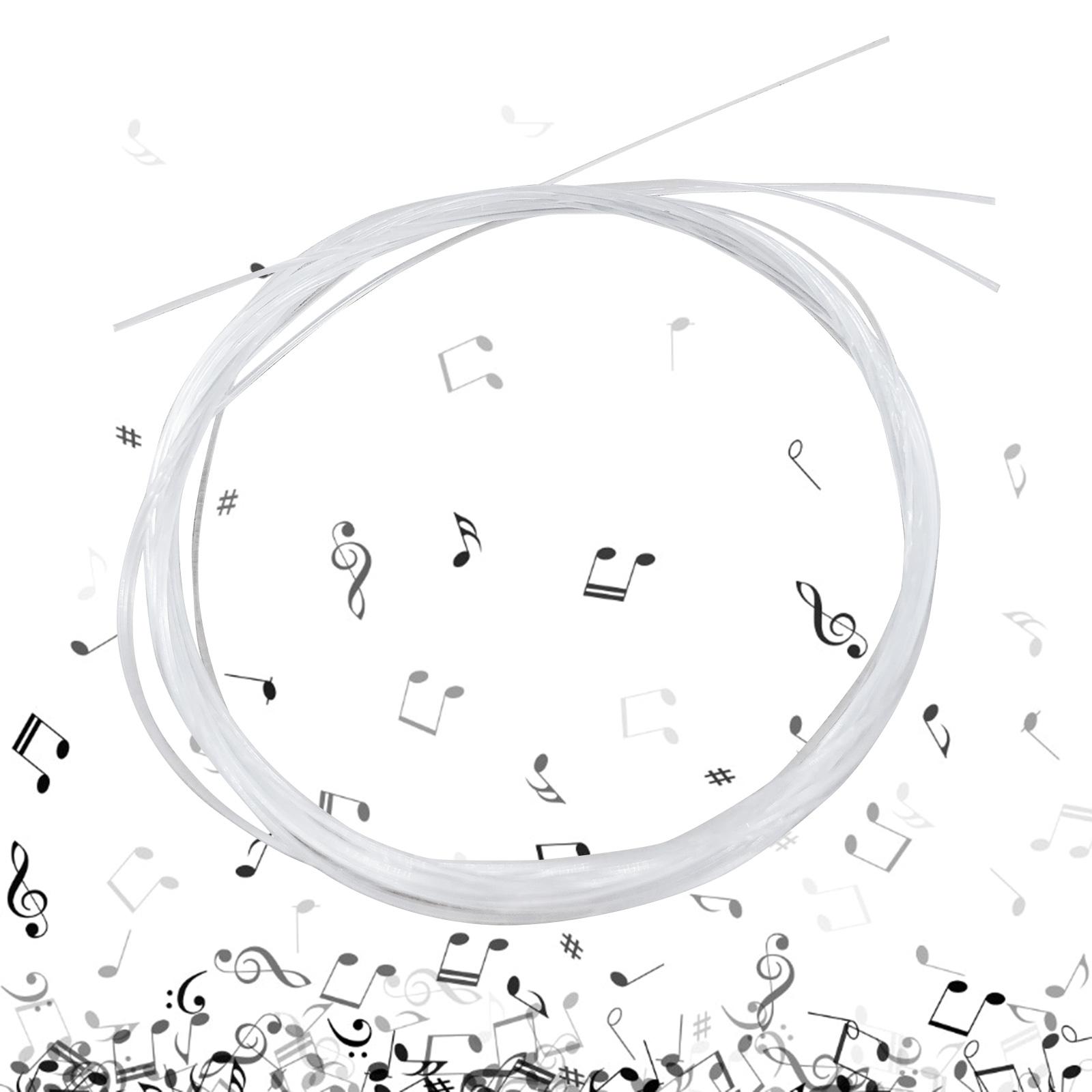 

4 шт./компл. струны из углеродного нейлона универсальные струны для укулеле 21 дюйм 23 дюйм 26 дюймов музыкальные инструменты и оборудование укулеле