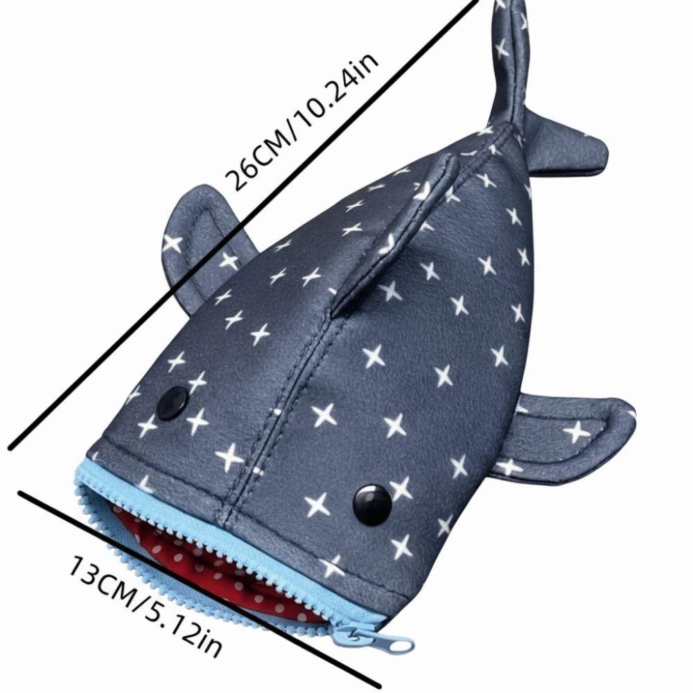 Large Capacity Pencil Pouch Lightweight Pencil Holder Animal Stationery Pouch Student Stationery