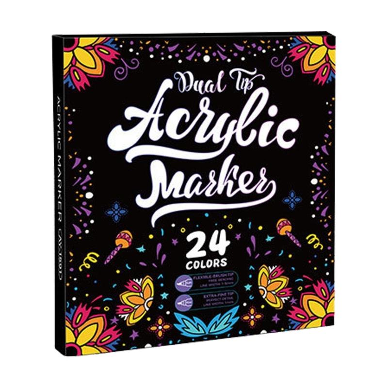 Professional Drawing Sketching Colored Art Markers with Safe Inks Smooth Writing Experience Gift Ready Bucket Packaging