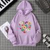 2025 Winter New Women's Hoodie High Street Unisex Style Double Pockets Sweatshirts Outerwear Plus-Size Women's Clothing CYXX225