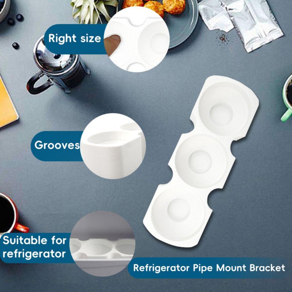 with Anti-slip Design Refrigerator Tube Mounting Bracket Multi-function Kitchen Storage Rack  Home