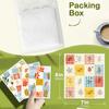 Cleaning Cloth Reusable Kitchen Dish Towels Eco-friendly Microfiber Marple Leaves Plaid Print Dishcloths Lint Free Washable Duster Rags Tea Towels