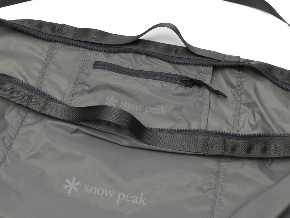 Snow Peak Packable Shoulder Bag Shoulder Crossbody Gray EC-AC-25SU002, Bag, Bag, Men's/Women's,