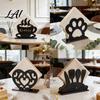 Nordic Style Tissue Storage Stand Rustic Wooden Napkin Holder Free Standing Paper Dispenser Modern Simple Fashionable for Dining Table Coffee