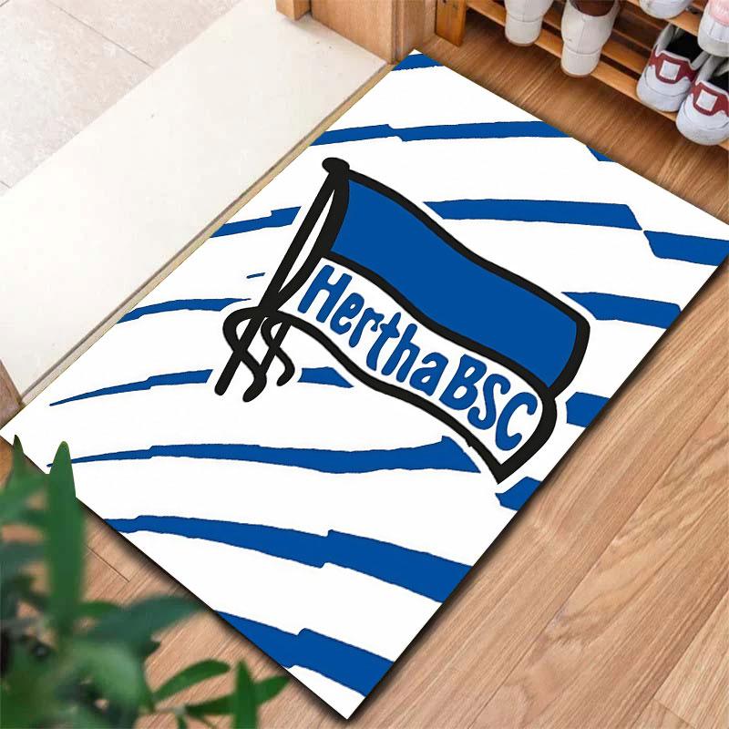 Hertha BSC Carpet Rug for Living Room Bedroom Home Sofa Decoration,Kids play Non-slip Floor Mat