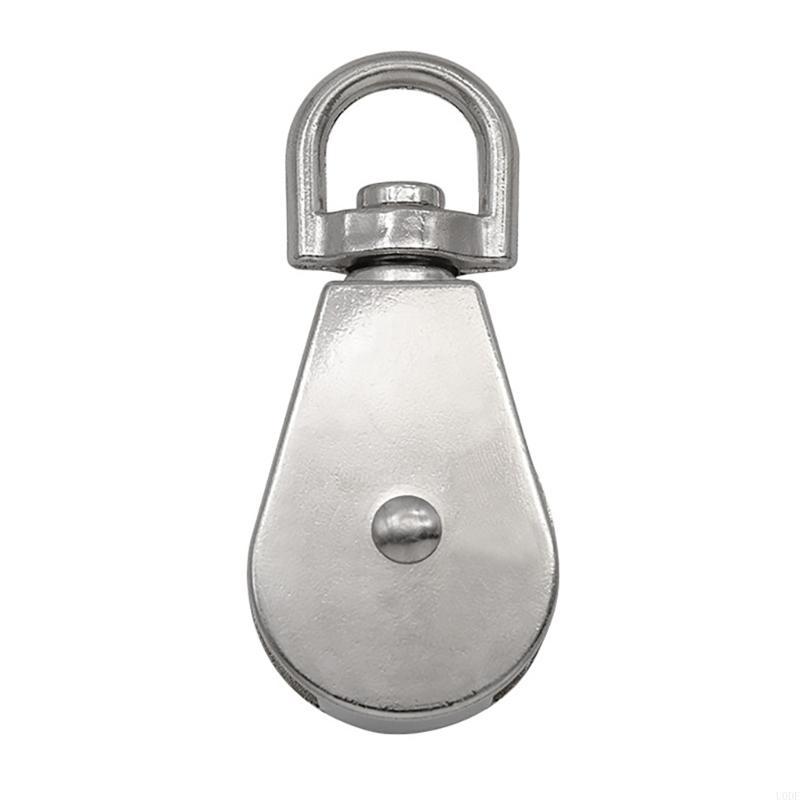 Flexibles Drahtseil Umlenkrolle DrehbarUmlenkrolle Langlebigkeit Traktionsrad Umlenkrolle Block Rollen für einfaches Heben & Bewegen