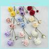 Flower Rose Simulation Wedding Props Simulation Flowers Banquet Decoration Hall