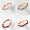 Double Bangle Vintage Cloisonne Bangle Traditional Women's Hand Bracelet  Girls