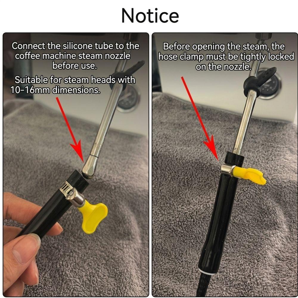 Detachable Head Espresso Machine Cleaning Wand Steam Wand Cleaning Tool Home Coffee Maker