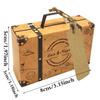 20/30/50PCS Mini Suitcase Party Favor Box with Tags Travel Party Decorations Bridal Shower Wedding Favors For Guests Candy Boxes