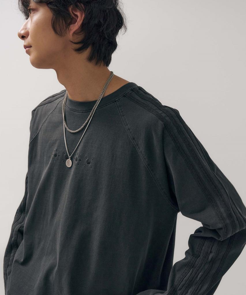 MINAV Sunrise Pigment Track T-Shirt [Charcoal]