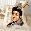 Love Tender: Elvis Presley's Legacy Blanket Durable Comfort Great for Office Chair Couch Livingroom All-Season Use Modern Style