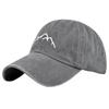 Outdoor Sunproof Baseball Hat with Embroidery Mountain Adult Breathable Visor Hat Teen Sunproof Hat for Cycling Hiking