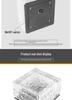 Outdoor Solar Ice Brick 4-LED Lamp for Courtyard and Landscape Pathways