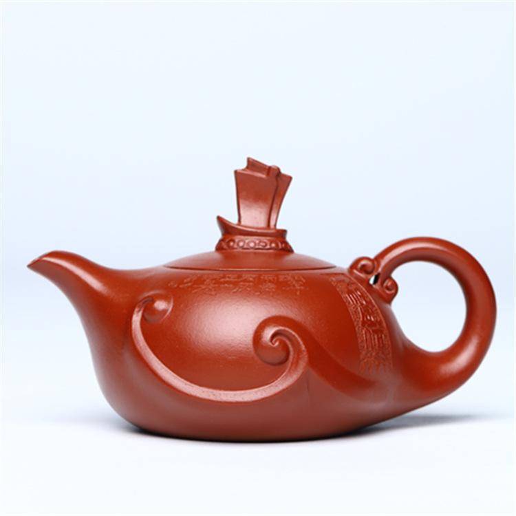 

Dahongpao Beauty Kettle Yixing Raw Ore Tea Pots ручной работы из фиолетовой глины Beauty Kettle Китайская чайная церемония Питьевая утварь 180 мл
