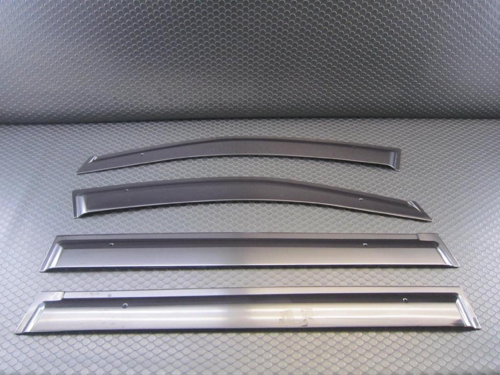 BRIGHTZ Premium Side Door Visors with Hardware for Toyota Estima Fits ACR ACR50 ACR55 GSR50 GSR55 55W 50/55 (INJ-V-030) - ACR50W, ACR55W, GSR50W,