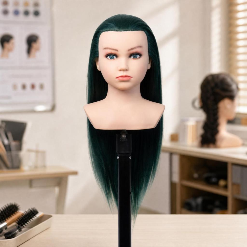 Hairdressing Training Head Child-Friendly Braiding Practice Mannequin for