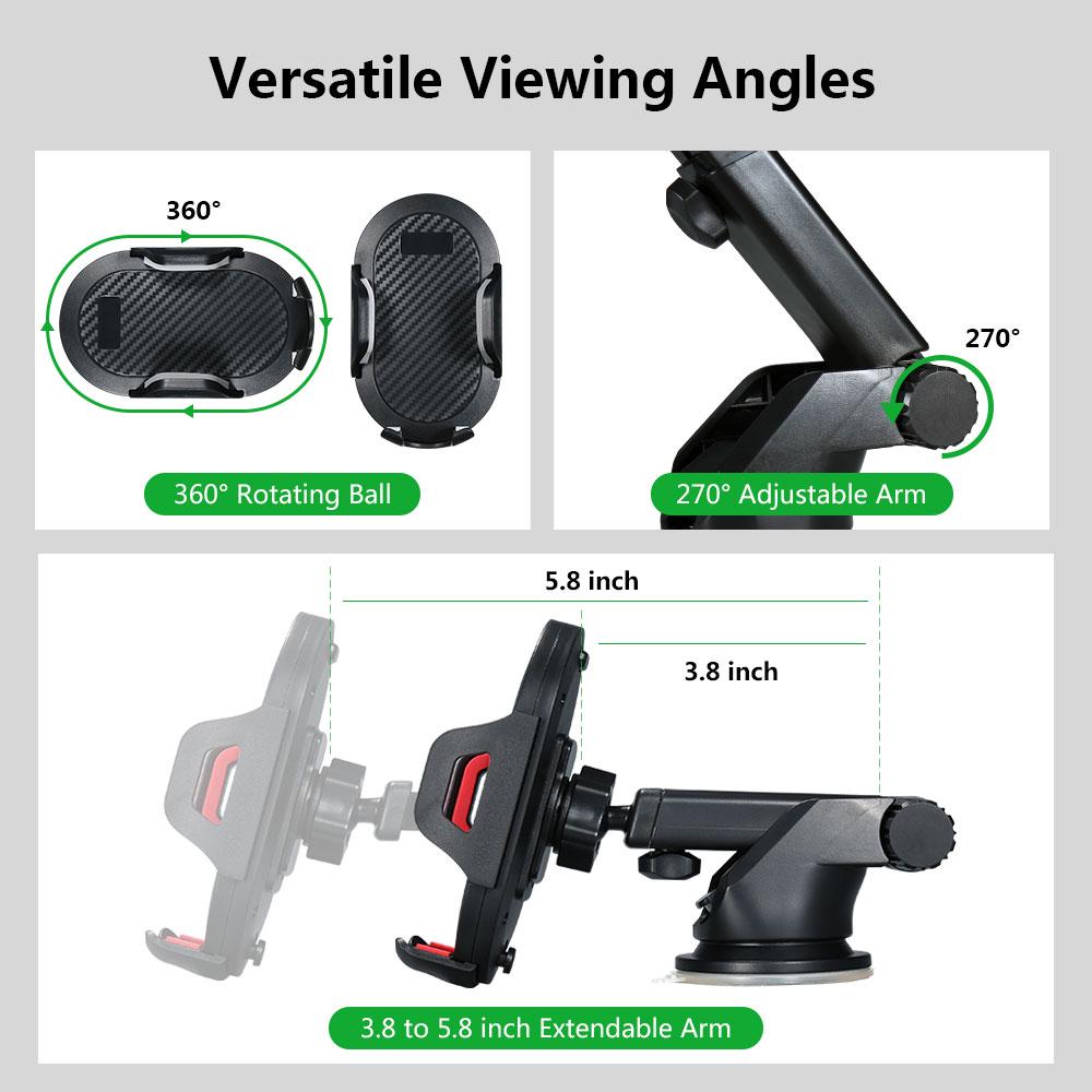 Windshield Gravity Sucker Car Phone Holder for iPhone X Holder Car Mobile Support Smartphone Stand