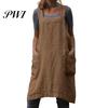 Washable Cooking Apron Solid Color Crisscross Back with Pockets Garden Fine Workmanship Baking Accessories
