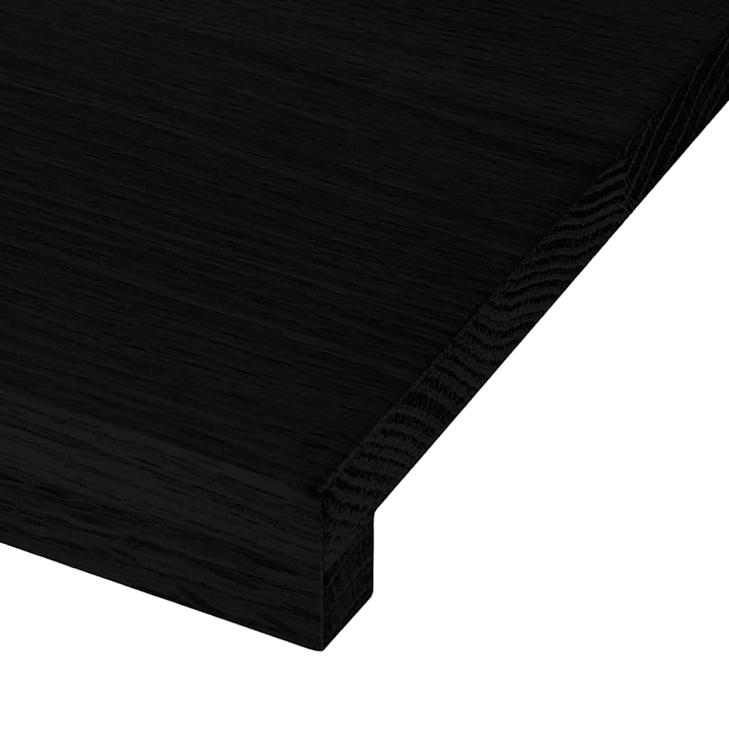 Vidaxl Stopnie Schodowe, 4 Szt. Brązowe 70X25X2Cm Lite Drewno Dębowe