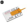 0-20mm Auto Car Wheel Tread Depthometer Depth Indicator Ruler Plastic Tread Gauge Tire Tread Depth Meter Tire Wheel Measure Tool