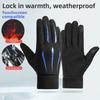 Warm Full Finger Gloves Waterproof TouchScreen Mittens Winter Cycling Gloves  Motorcycle Riding