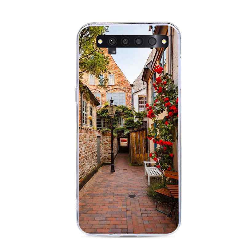 

Для TCL 10 SE Case М’яка силіконова задня кришка TPU Для TCL 10 SE Phone Case Painting Slim Capa Fundas TCL 10 SE