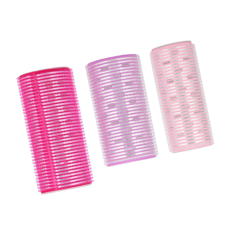 Self-Adhesive Self Adhesive Hair Rollers 3 Different Sizes Hairdressing Tool  DIY Curly Hairstyle