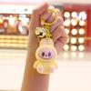 Flocking Cute Keychain Cartoon Doll Schoolbag Student Pendant Gift Pendant