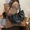 Premium sense retro large-capacity bag women's 2025 new casual versatile shoulder bag tote bucket bag